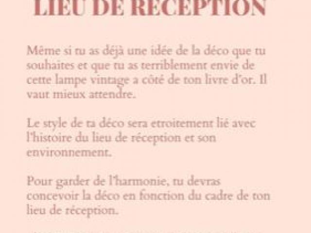 3 Astuces pour faire de ta décoration de mariage, un jour inoubliable